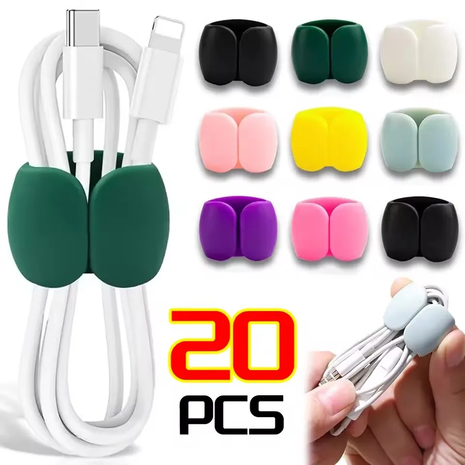 Cable Organizer - Organizador de Cabos Multifuncional 10/5/1 Peças: