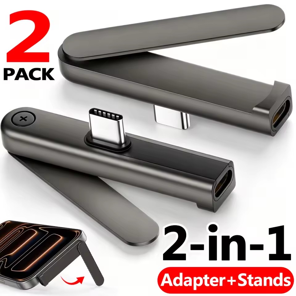 Phone Holder - 2/1PCS Adaptador Portátil USB C para