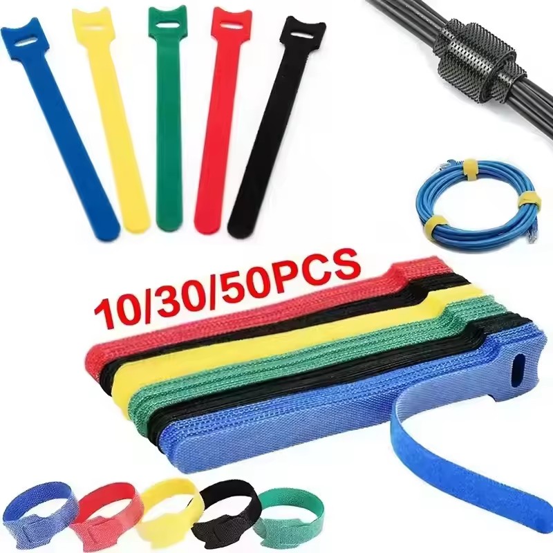 Cable Organizer - 10/30/50 Peças Organizador de Cabos USB,