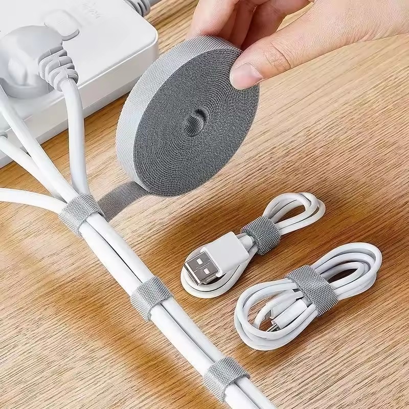 Cable Organizer - Organizador de cabos 1/5M, fita para