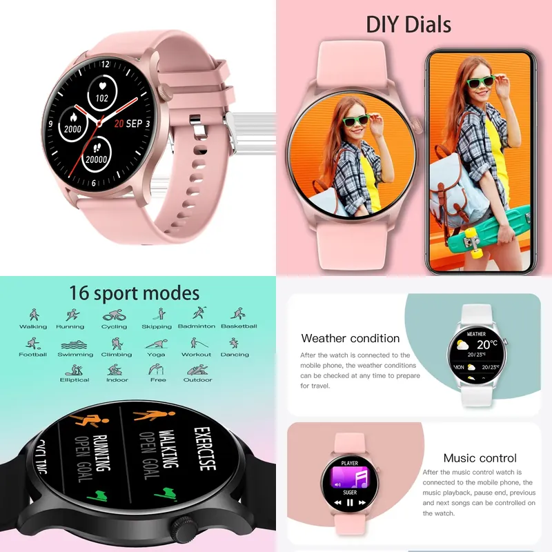 Smart Watch - Relógio Inteligente SENBONO MAX8 para Homens