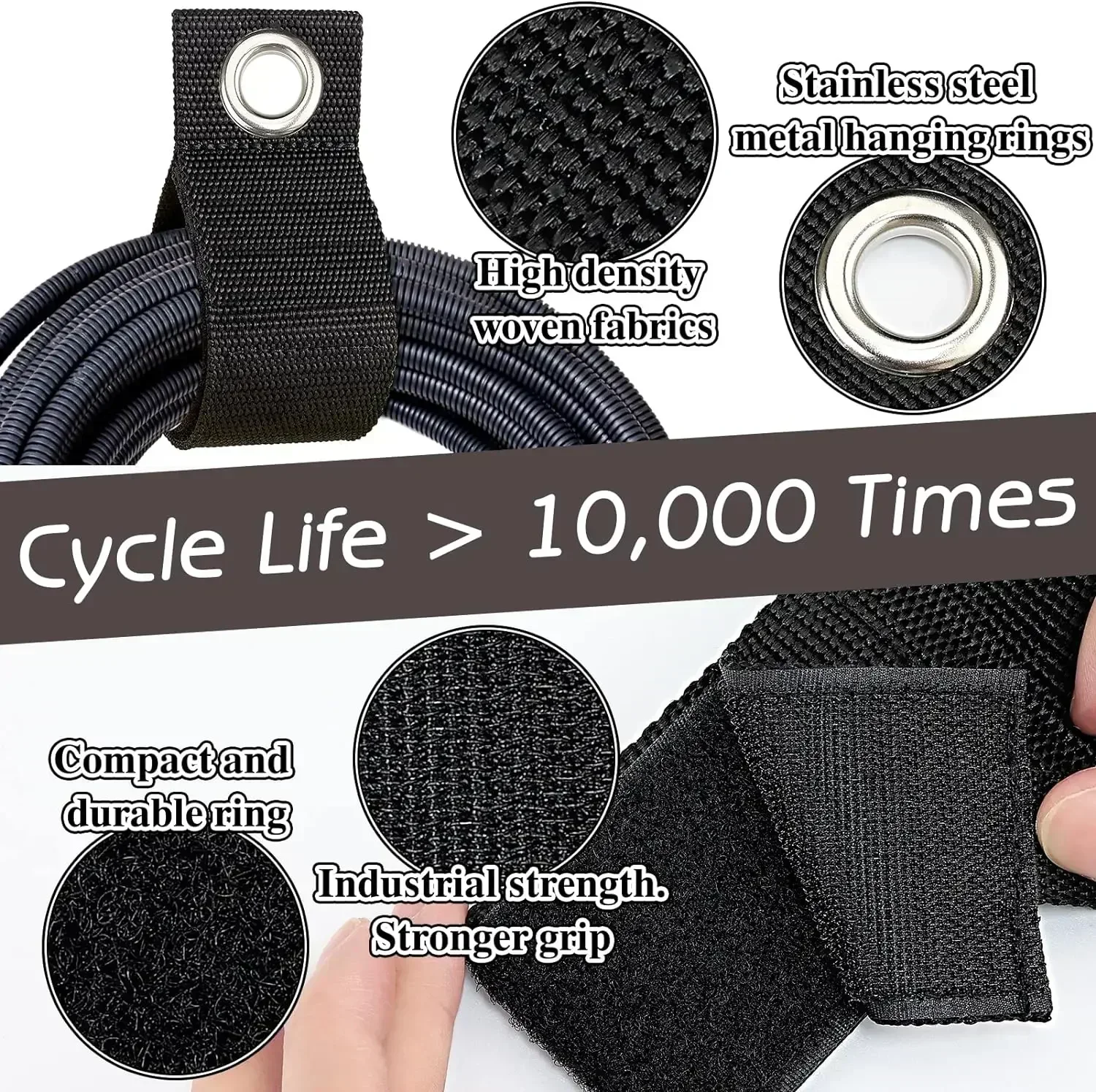 Cintas de armazenamento reforç - Cable Organizer avaliação e preço