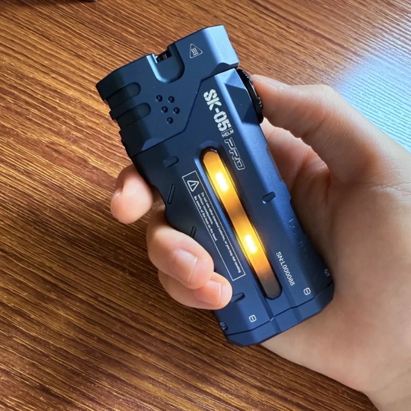 Lanterna LED plana poderosa 43 - Power Bank avaliação e preço