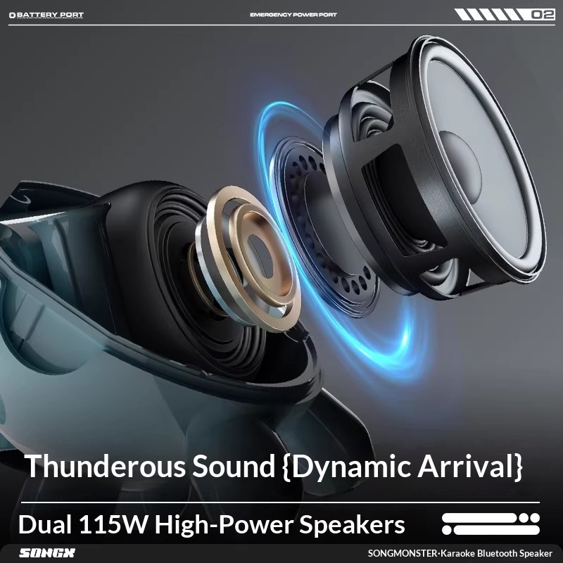 Songx áudio microfone duplo du - Bluetooth Speaker avaliação e preço