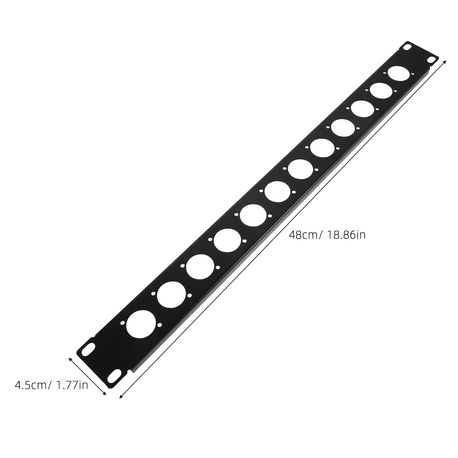 Painel de Áudio com 12 Portas  - Cable Organizer avaliação e preço
