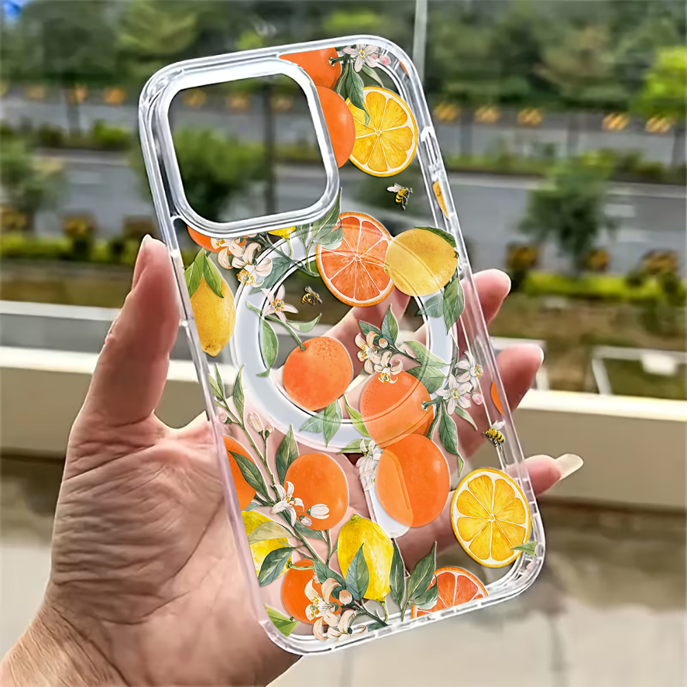 Capa Transparente de Limão de  - Wireless Charger avaliação e preço